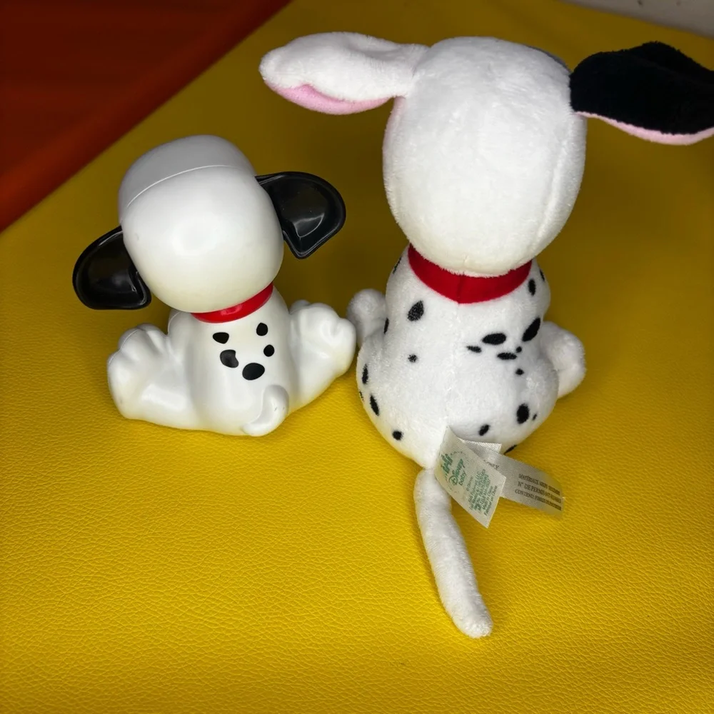 101 Dalmatian Disney Baby Vintage Rattle‎ and Plush Rattle Set